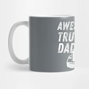 Awesome Trucker Dad-Father's Gift Mug